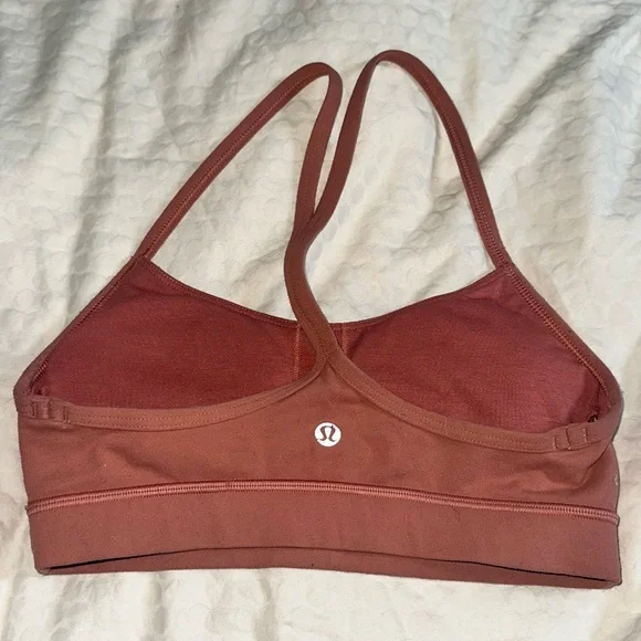 Lululemon Brown Sports Bra Seamless Design - Picture 2 of 2